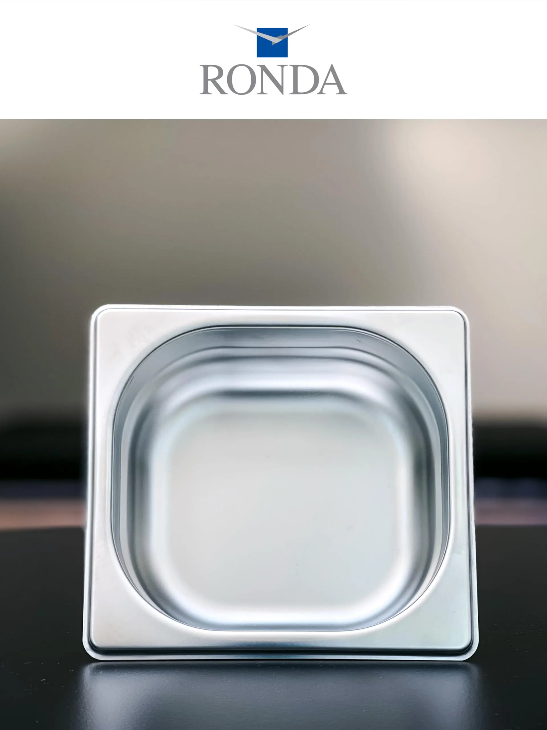 Ronda GN 1606S Contenitore Gastronorm 1/6 h 65 mm in acciaio AISI304 - immagine 2
