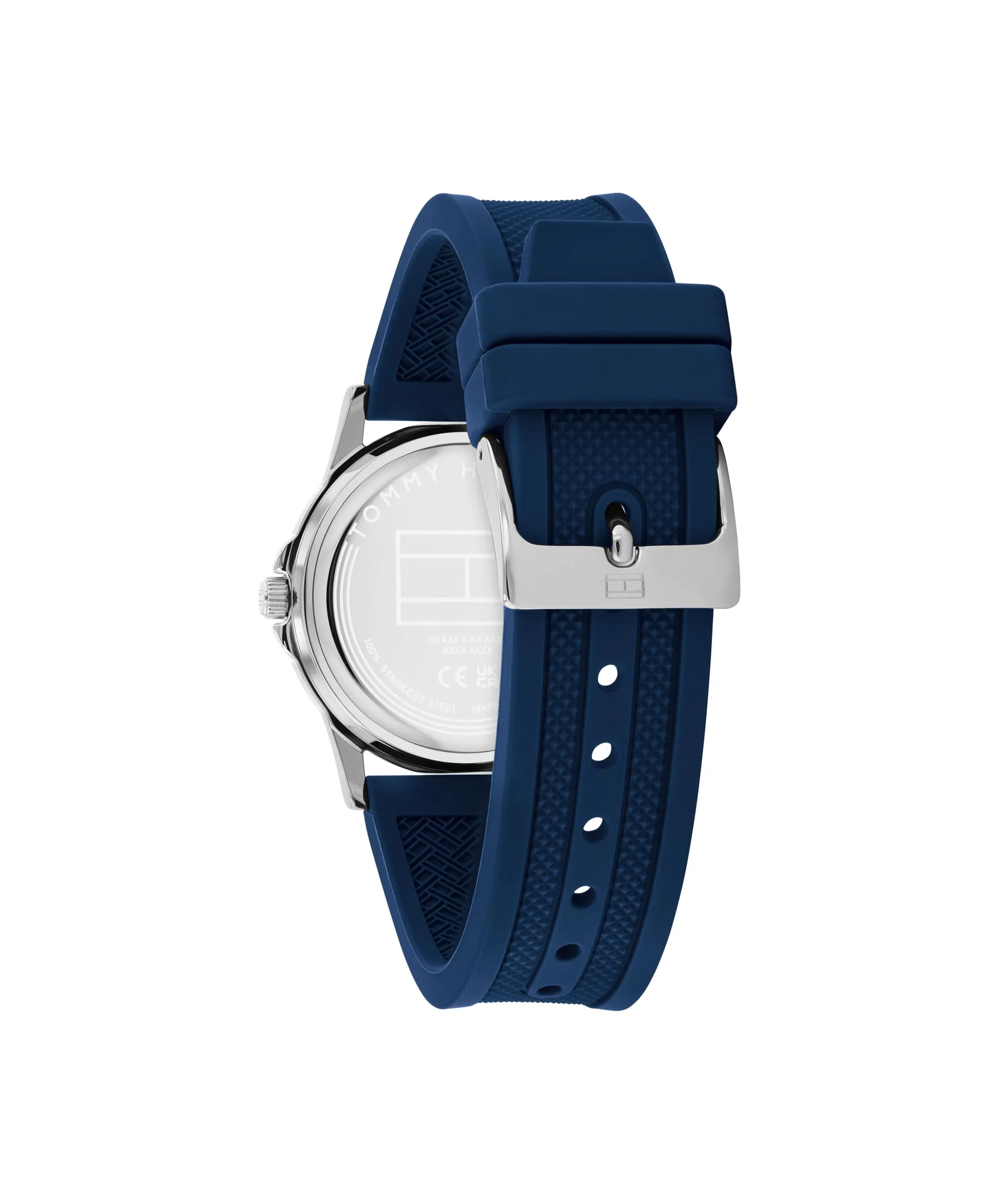 Tommy Hilfiger Orologio al Quarzo 1720040, Cinturino in Silicone Blu - immagine 3