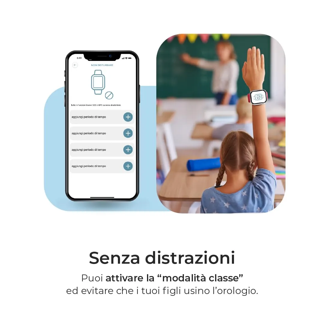 SaveFamily SaveWatch Plus 4G Orologio Connesso per Bambini con GPS - immagine 7