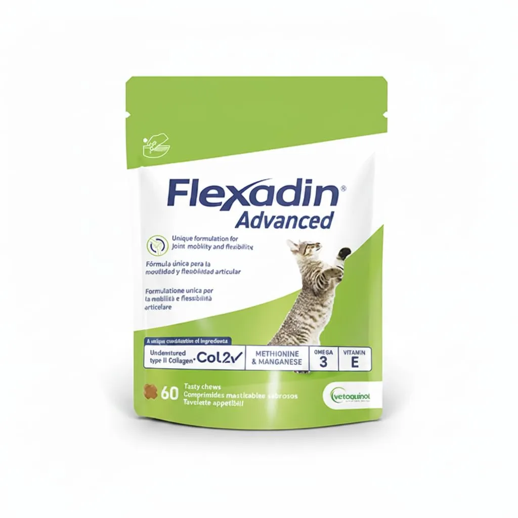 Vetoquinol Flexadin Advanced Gatto, 60 Tavolette - immagine 1