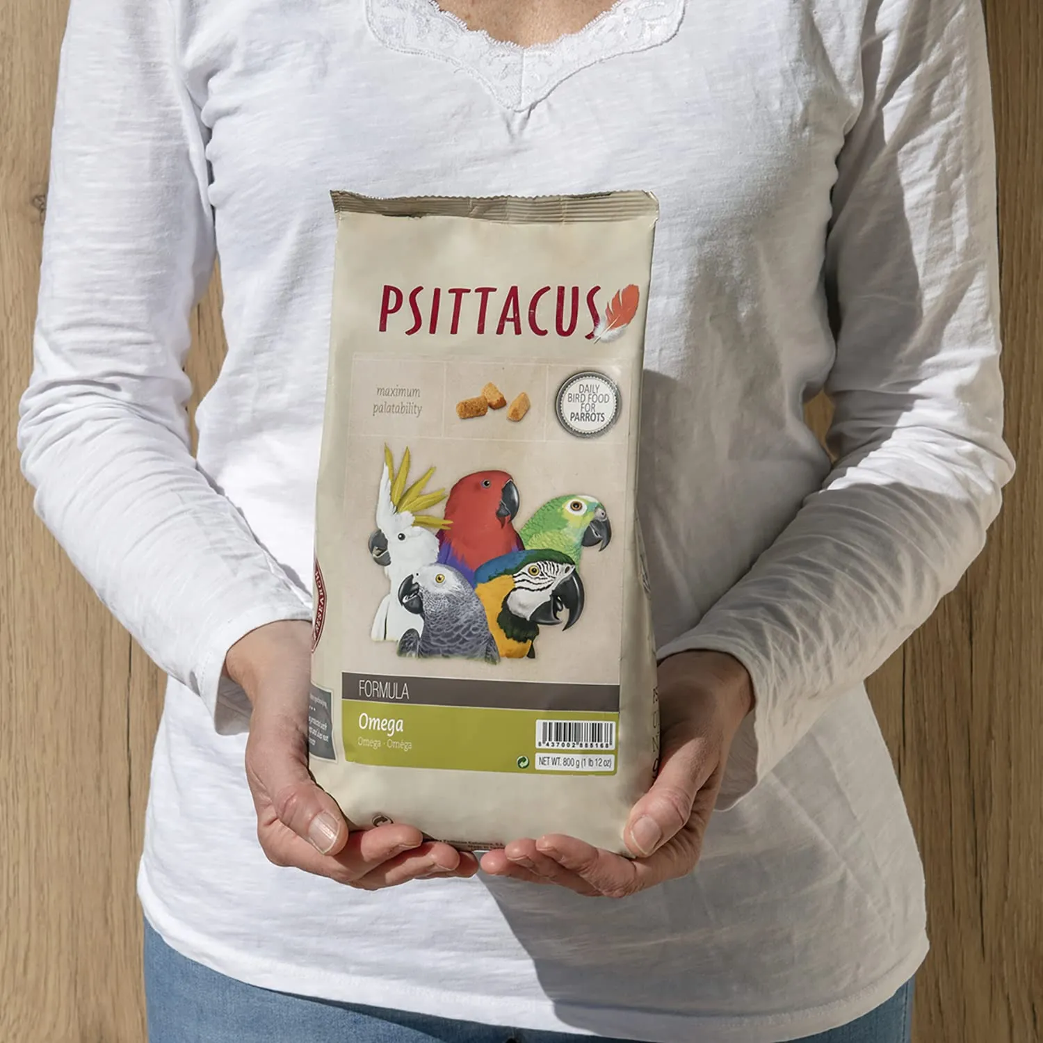 Psittacus Omega Mangime Completo per Ara, Ecletti e Pappagalli Africani, 800 g - immagine 4