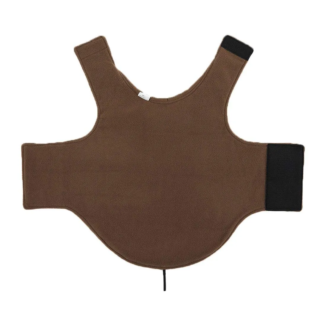 Ecent Cappottino Invernale in Pile per Cani, Marrone, L - immagine 3