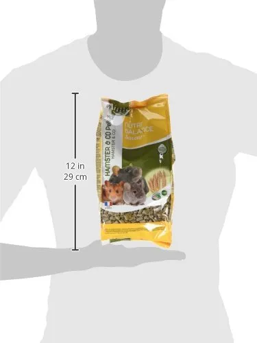 Aimé Cibo completo per Criceti, Gerbilli e Ratti, Nutri'Pellets, 900 g - immagine 5