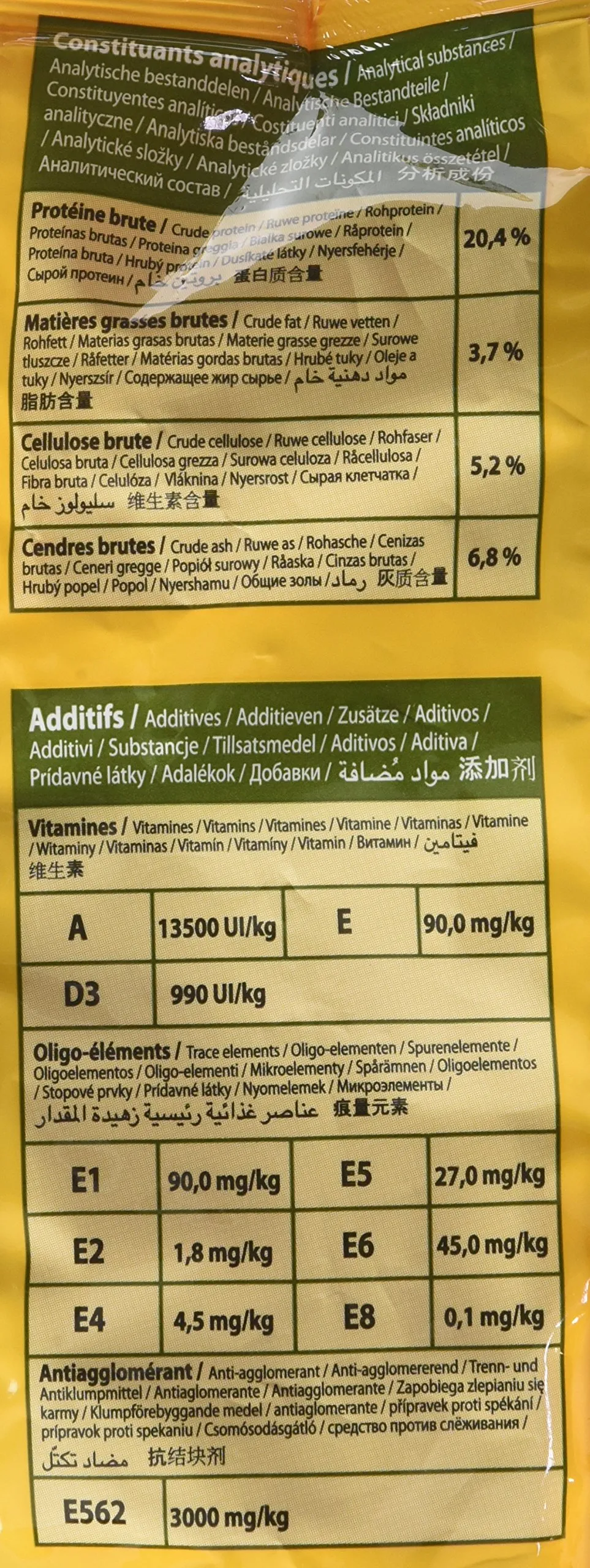 Aimé Cibo completo per Criceti, Gerbilli e Ratti, Nutri'Pellets, 900 g - immagine 6