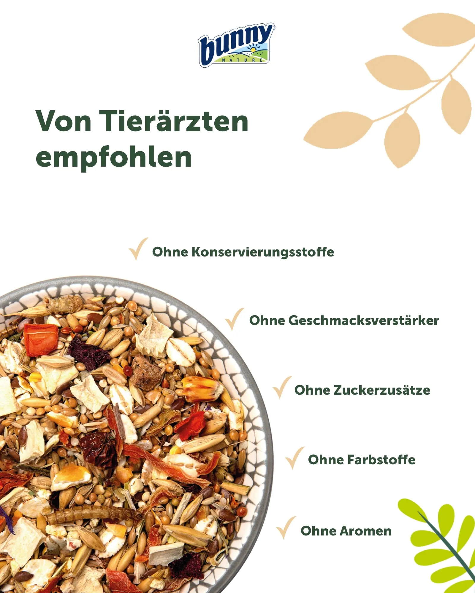 Bunny Nature HamsterTraum Expert Mangime per Criceti, 500 g - immagine 5