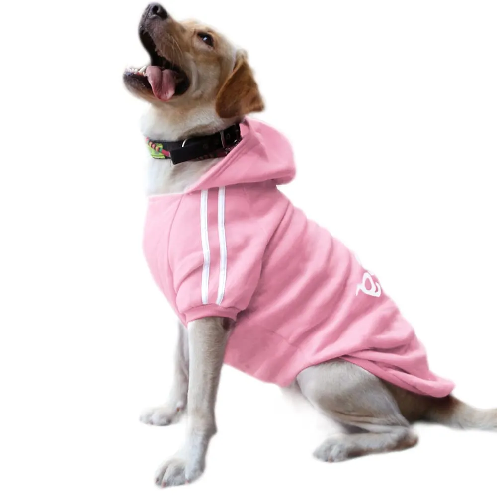 Eastlion Felpa con Cappuccio in Cotone per Cane, Rosa, 8XL - immagine 1