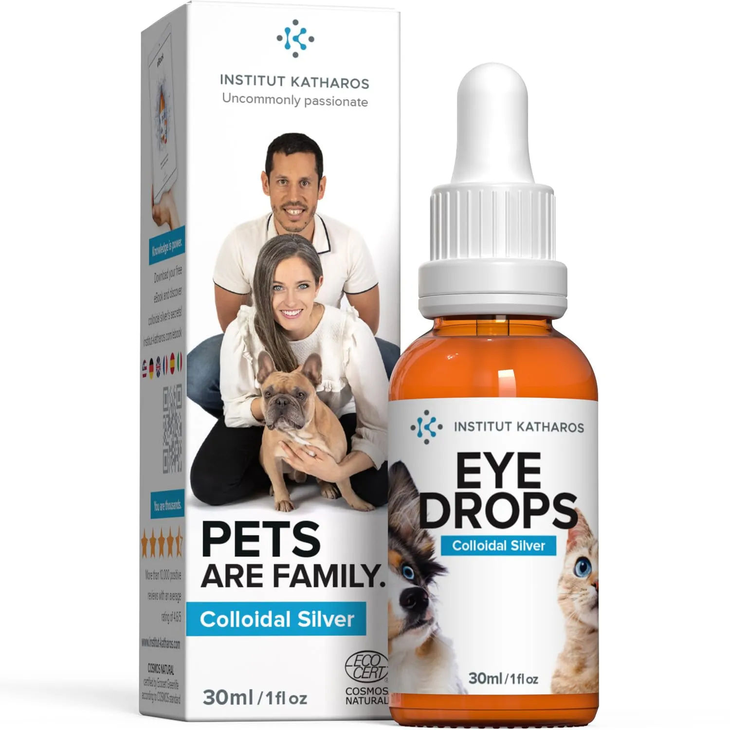 Institut Katharos Collirio Argento Colloidale per Cani e Gatti - immagine 1
