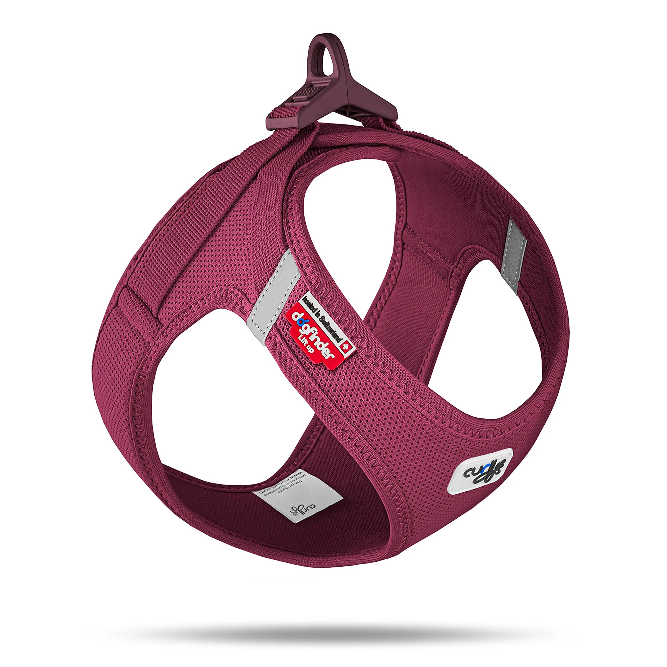 Curli Vest Harness Clasp Air-Mesh, Ruby, S - immagine 1