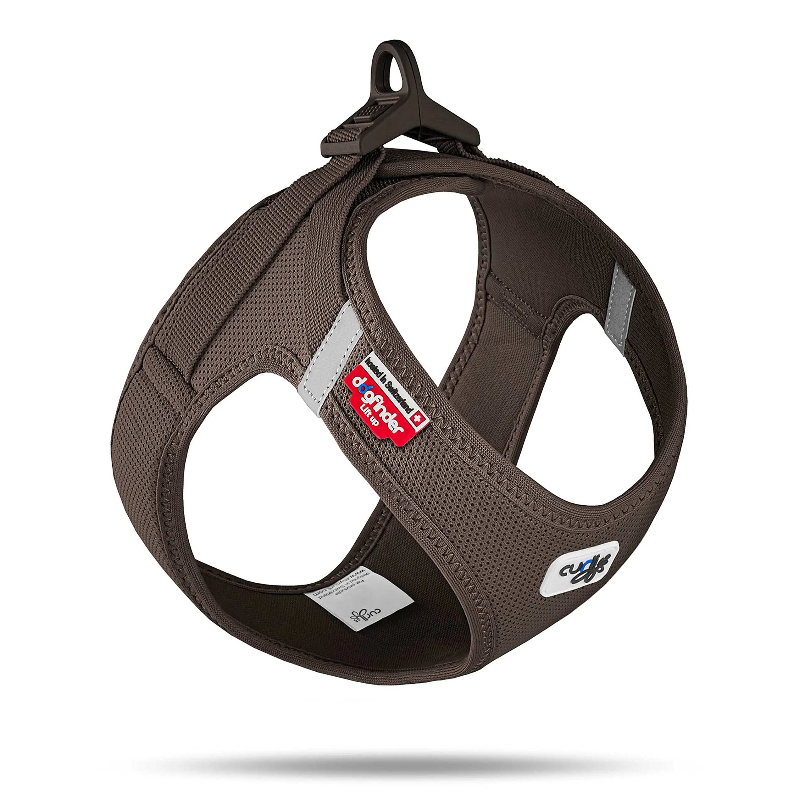 Curli Vest Harness Clasp Air-Mesh, Brown, M - immagine 1