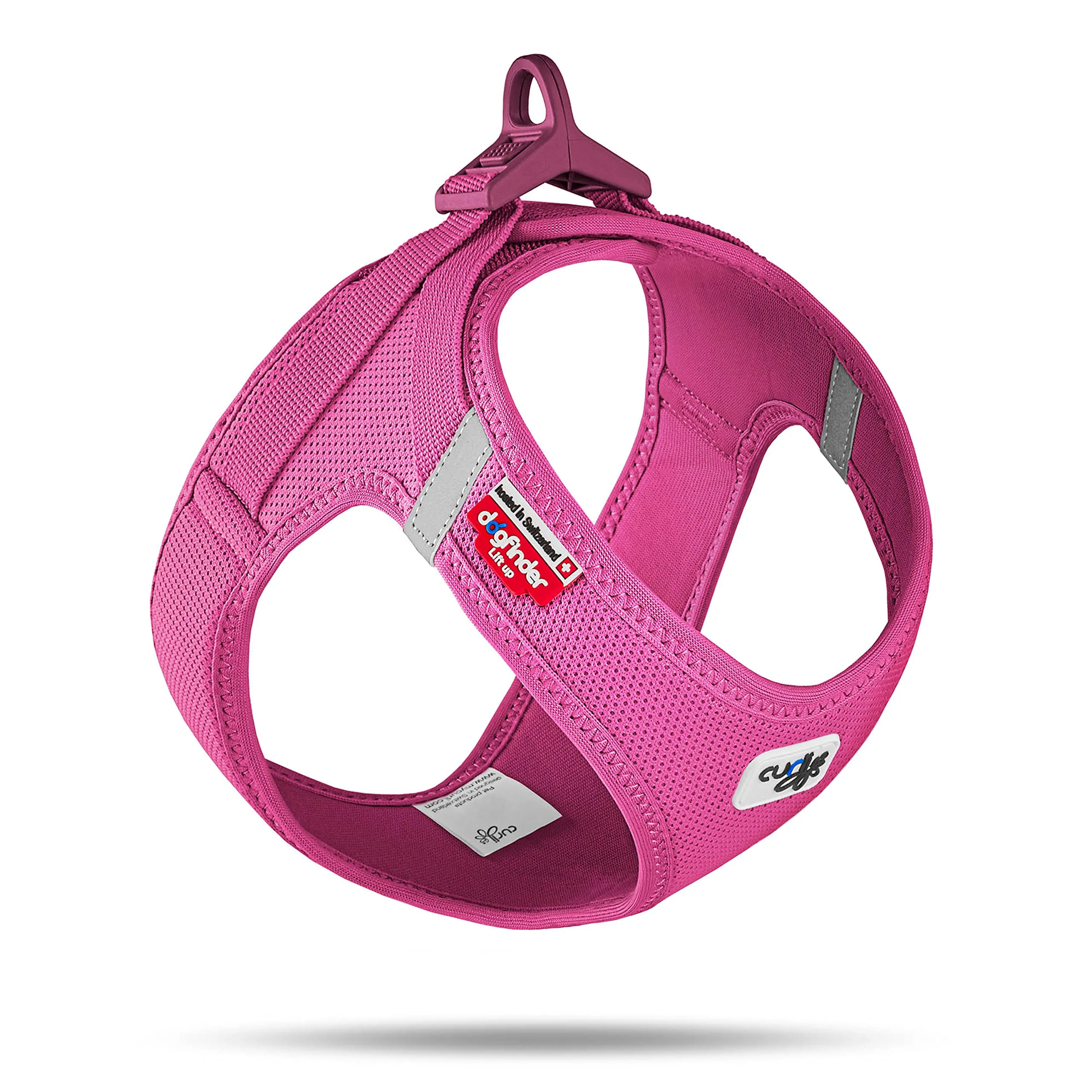 Curli Vest Harness Clasp Air-Mesh, Fuchsia, L - immagine 1