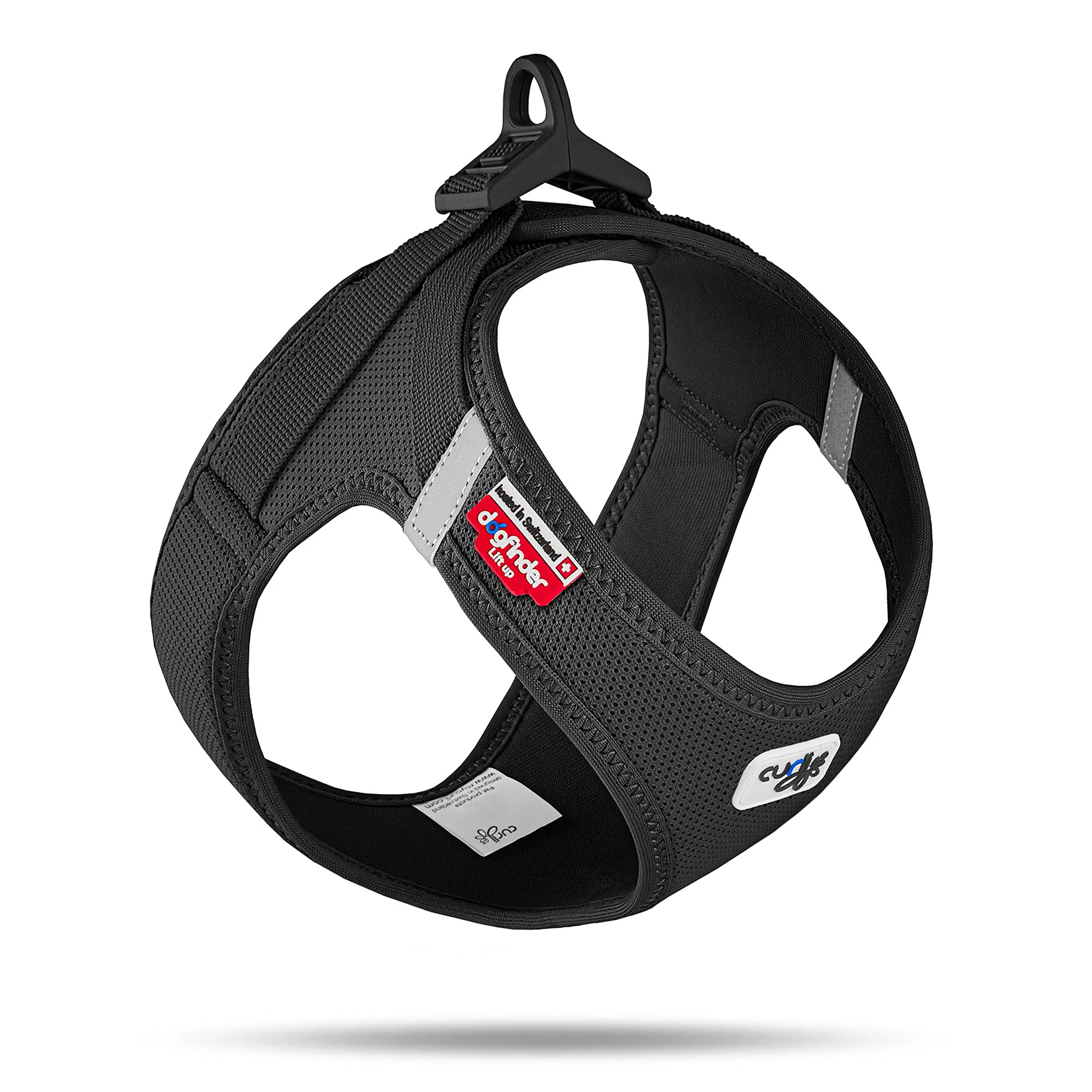 Curli Vest Harness Clasp Air-Mesh, Black, XS - immagine 1