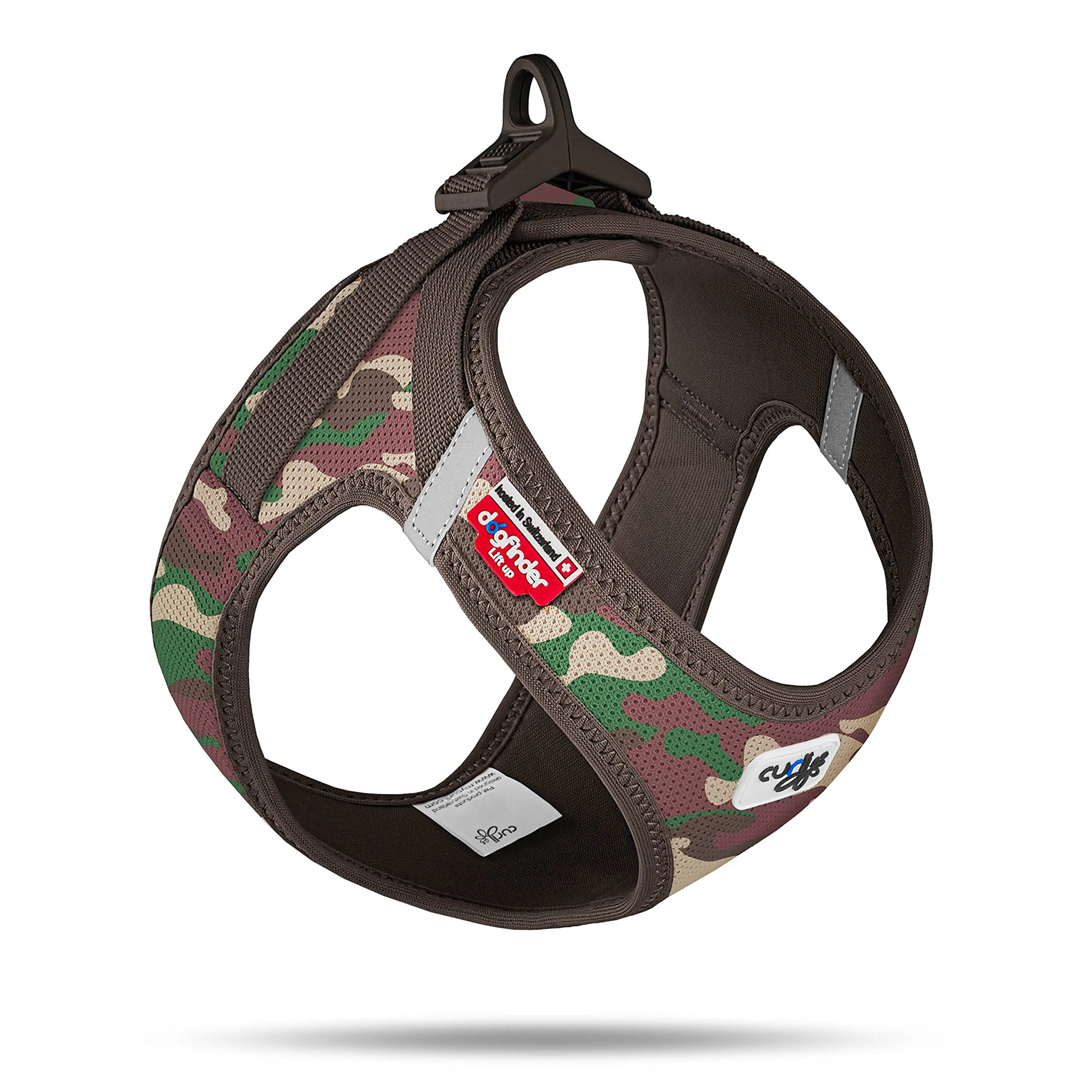 Curli Vest Harness Clasp Air-Mesh, Camo, L - immagine 1