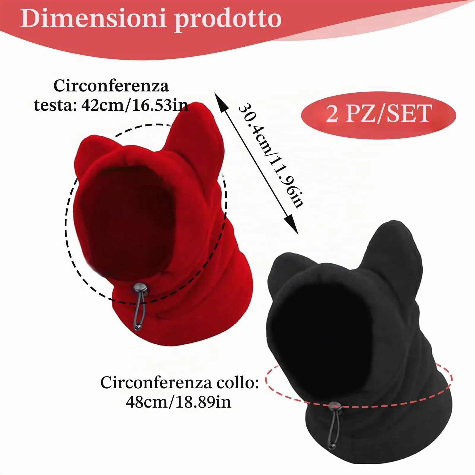 DINGFENG Cuffia per cani con cancellazione del rumore, Taglia M - immagine 2