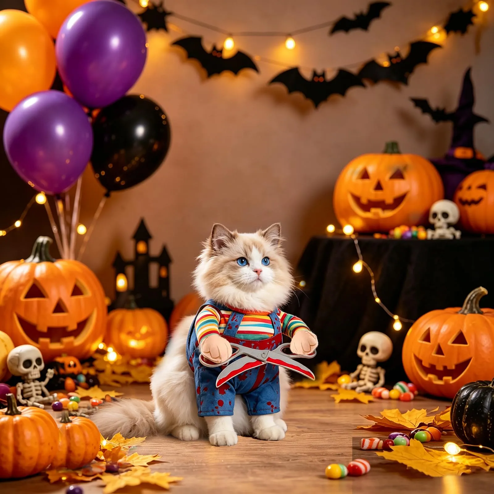 VIDSTW Costume da Forbici per Cani, Taglia L - immagine 7