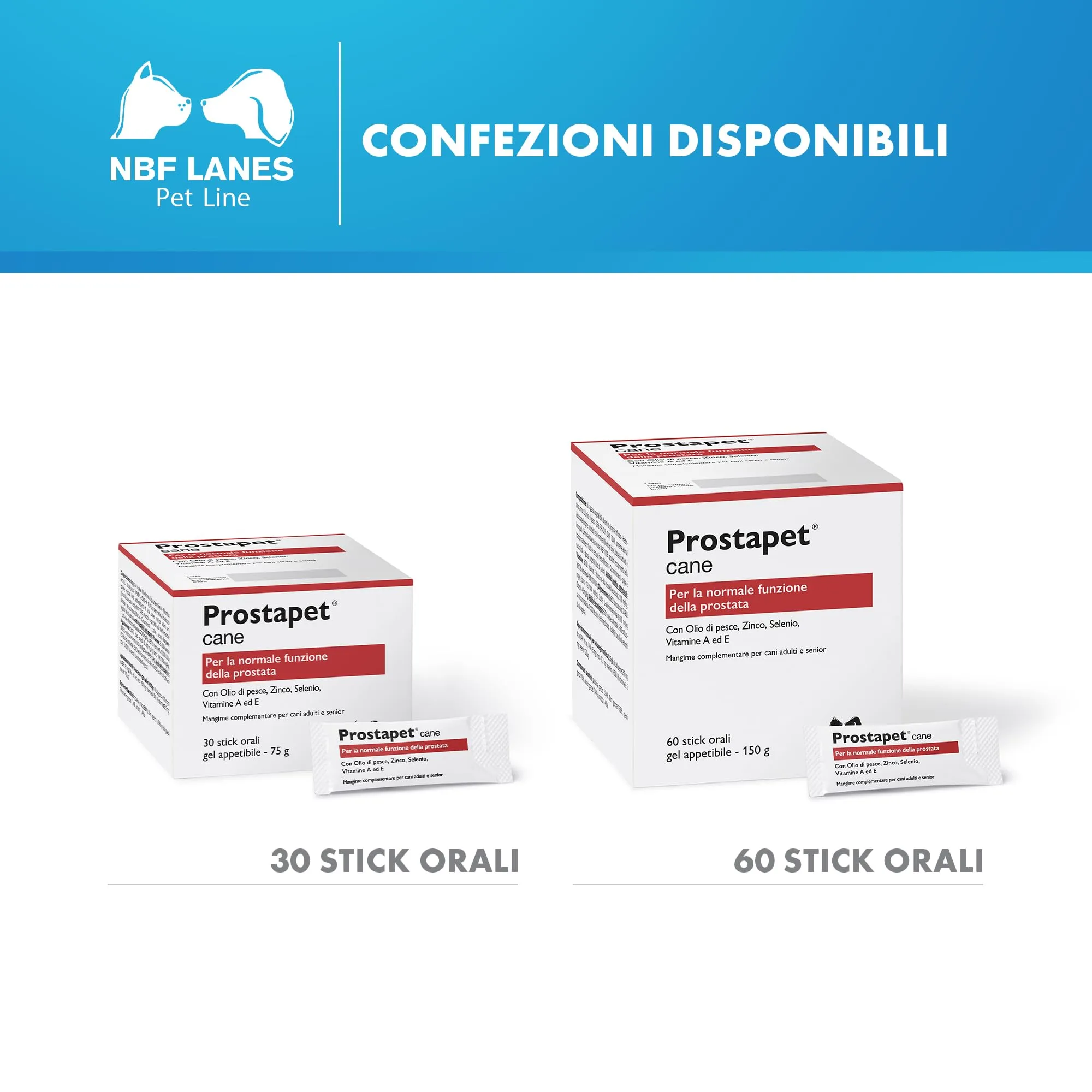 NBF Lanes Prostapet Cane, Gel Appetibile, 30 bustine da 2,5 g - immagine 6