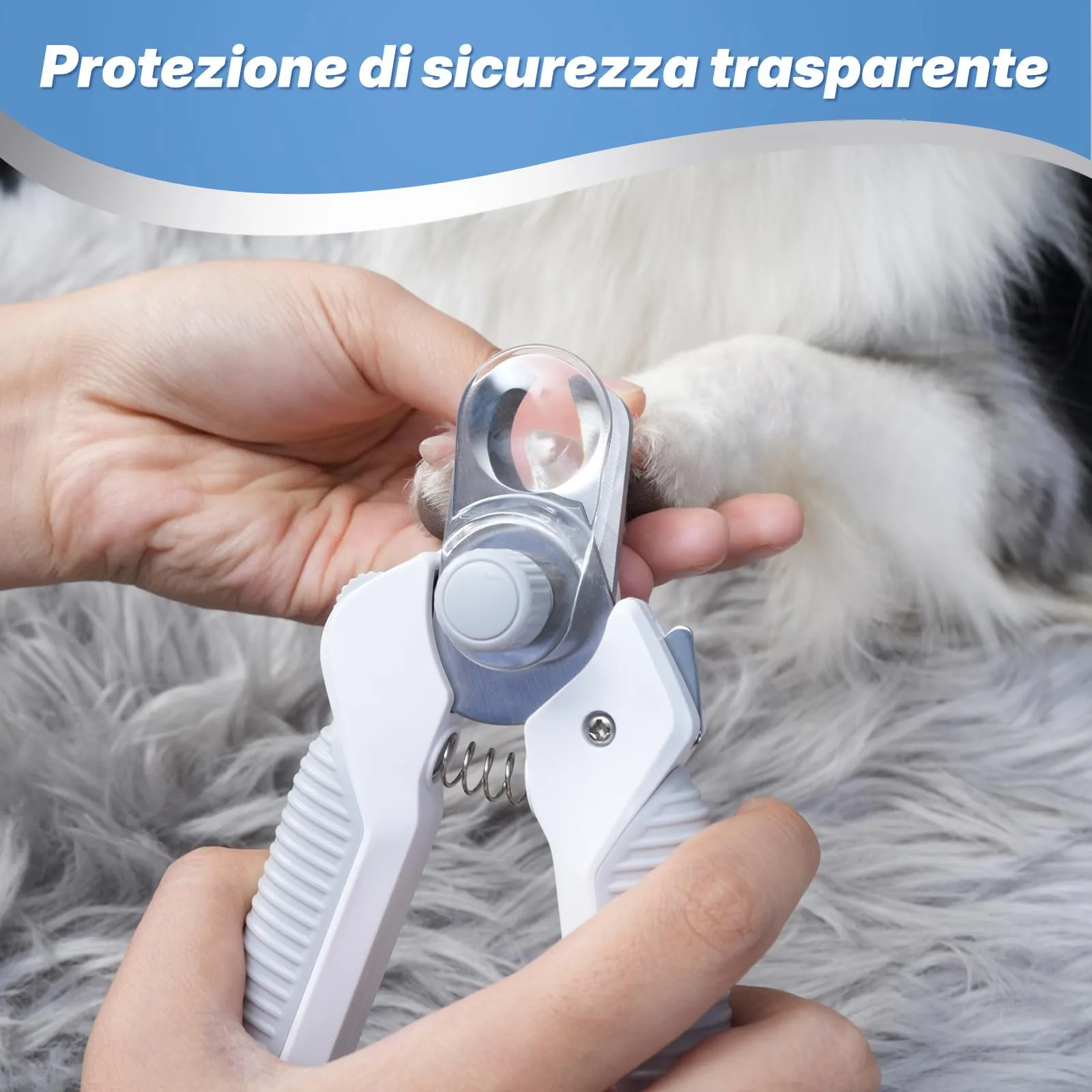 POIIOPY Tagliaunghie per Cani e Gatti di Taglia Media e Grande con 2 Luci LED, RK97 - immagine 9