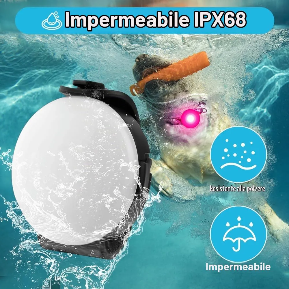AUAUY Luce LED di Sicurezza Ricaricabile USB, Nero - immagine 3