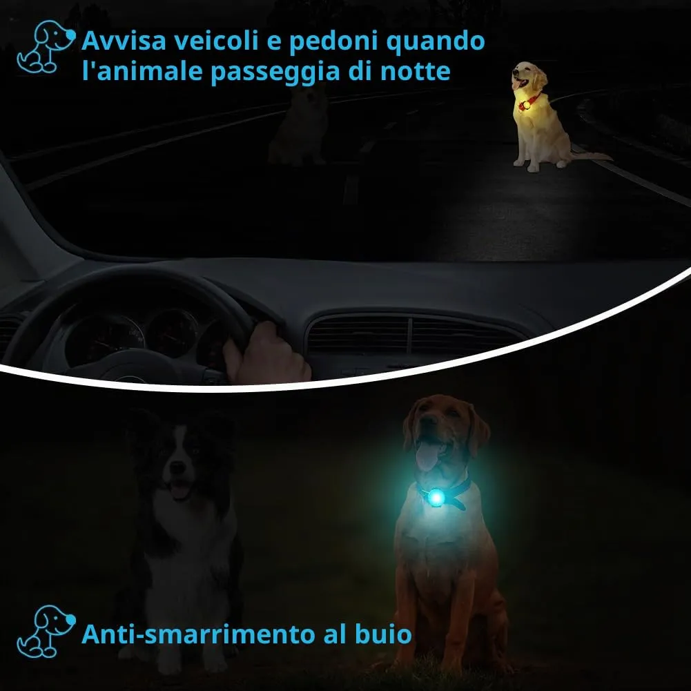 AUAUY Luce LED di Sicurezza Ricaricabile USB, Nero - immagine 8