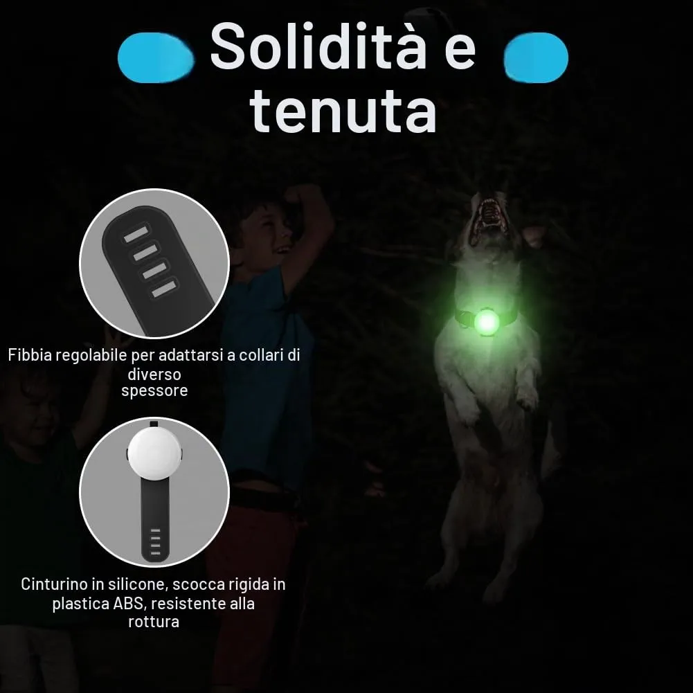 AUAUY Luce LED di Sicurezza Ricaricabile USB, Nero - immagine 9