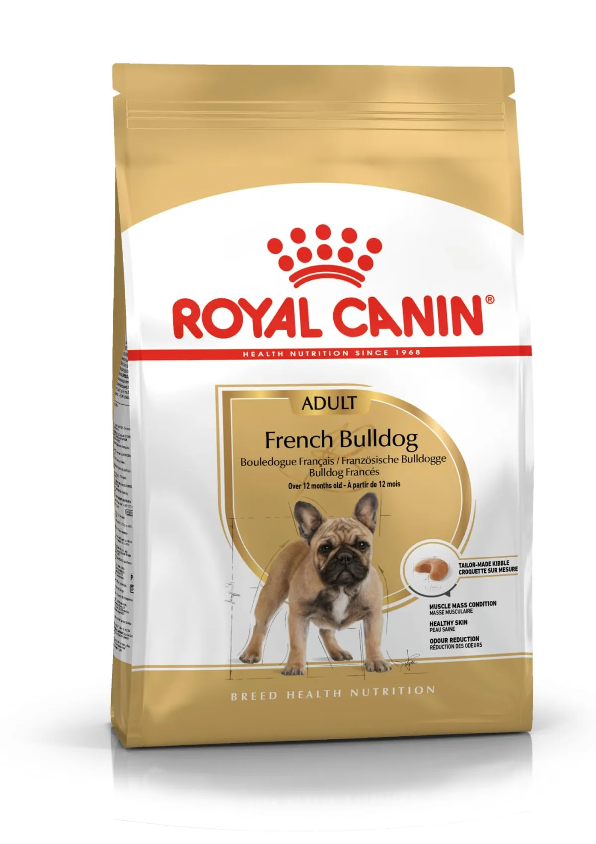 Royal Canin French Bulldog Adult Dog Dry Food, 3kg - immagine 1