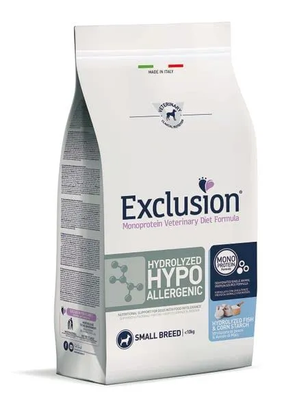 Exclusion Diet Hydrolyzed Hypo Fish and Corn Starch Small Breed 2 kg - immagine 1