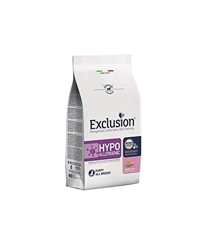 Exclusion Diet Hypoallergenic Puppy Maiale e Piselli 12 kg - immagine 1