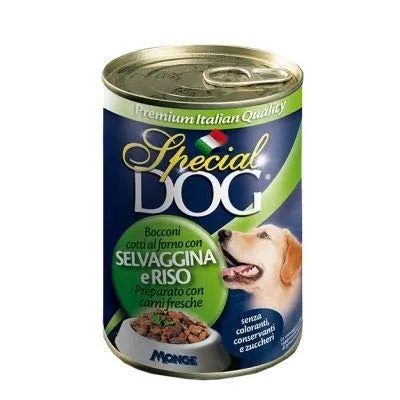 Monge Special Dog Bocconcini Gusti Vari 400g, 24 Lattine with NutriPoop Gift - immagine 1