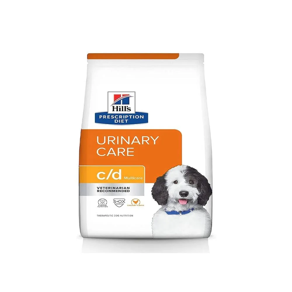 Hill's Prescription Diet Canine Urinary Care c/d Multicare Dry Dog Food, Chicken, 1.5 kg - immagine 1