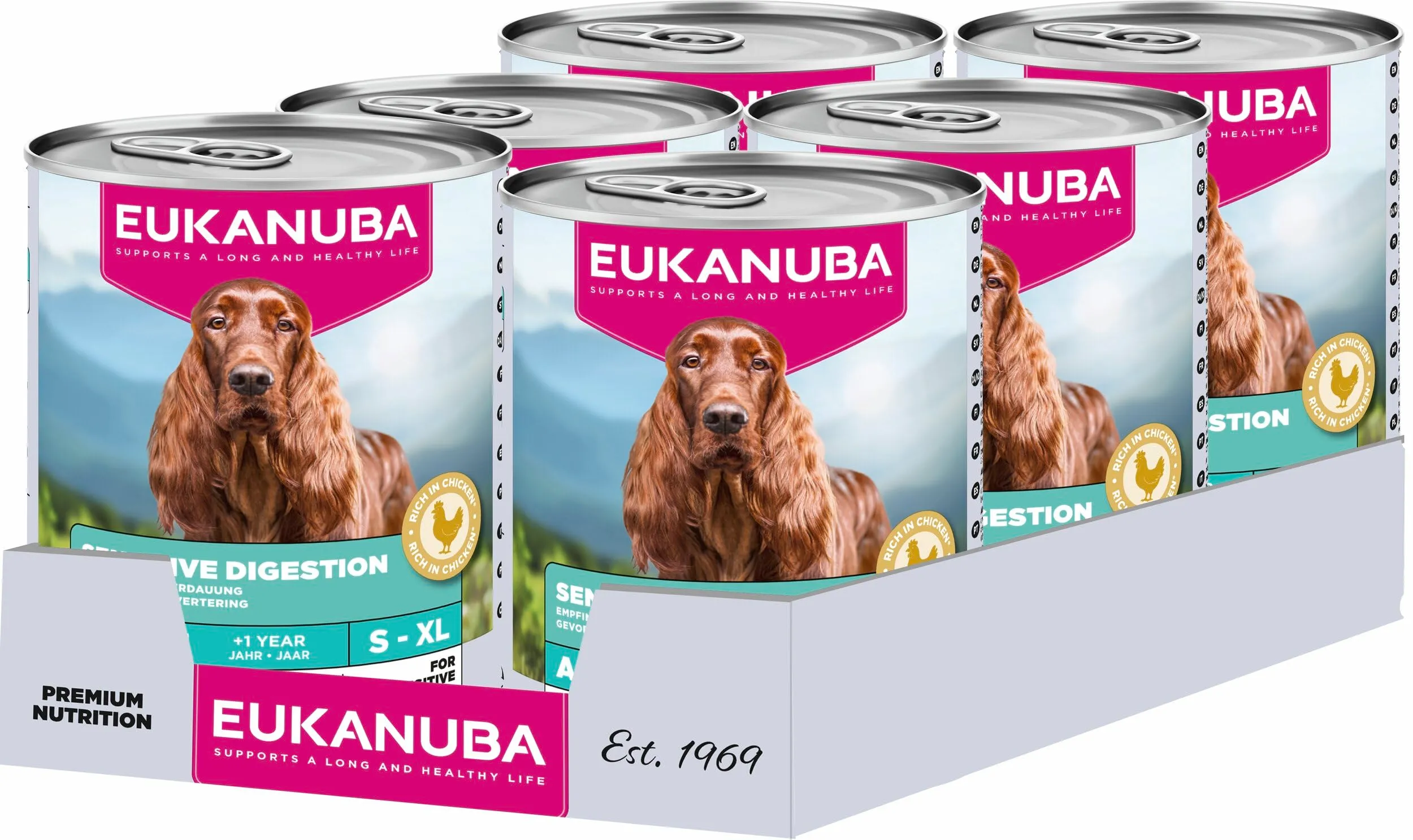 Eukanuba Special Care Alimento Umido per Cani Adulti con Digestione Sensibile 6 x 400 g - immagine 1