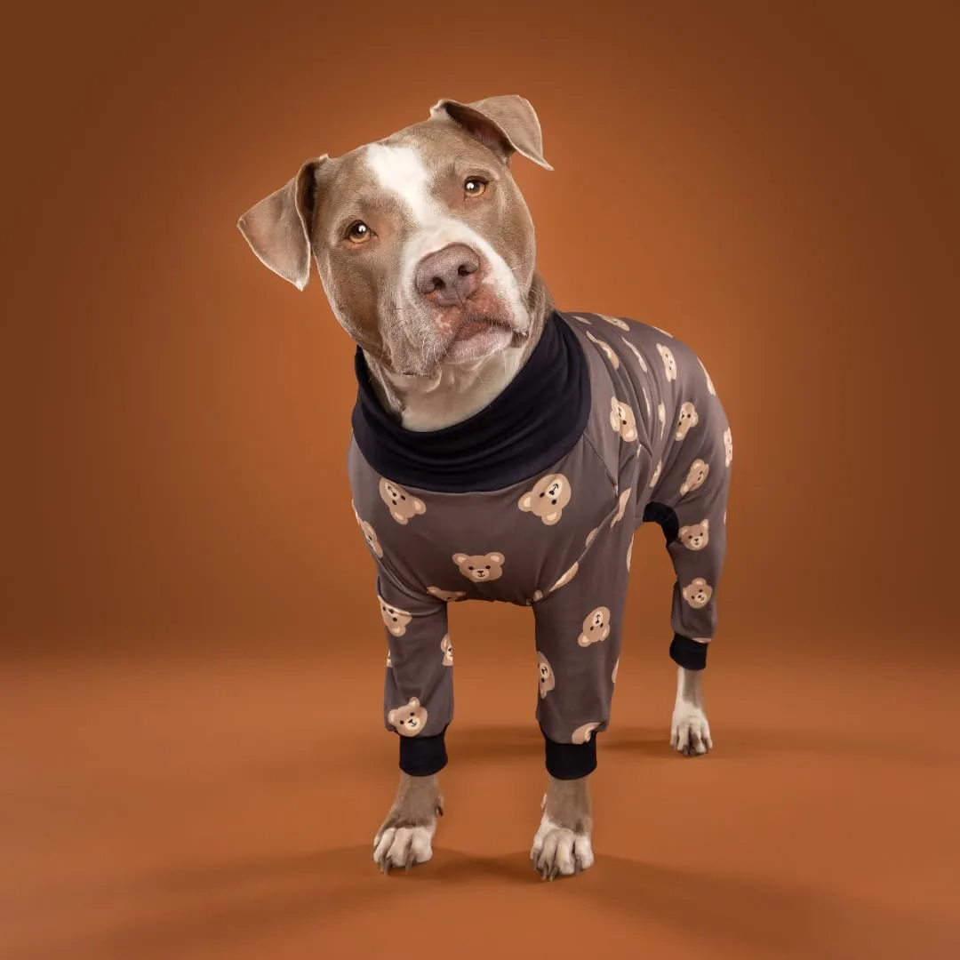 Spark Paws Pigiama per cani, Bear Black, 2XL - immagine 5
