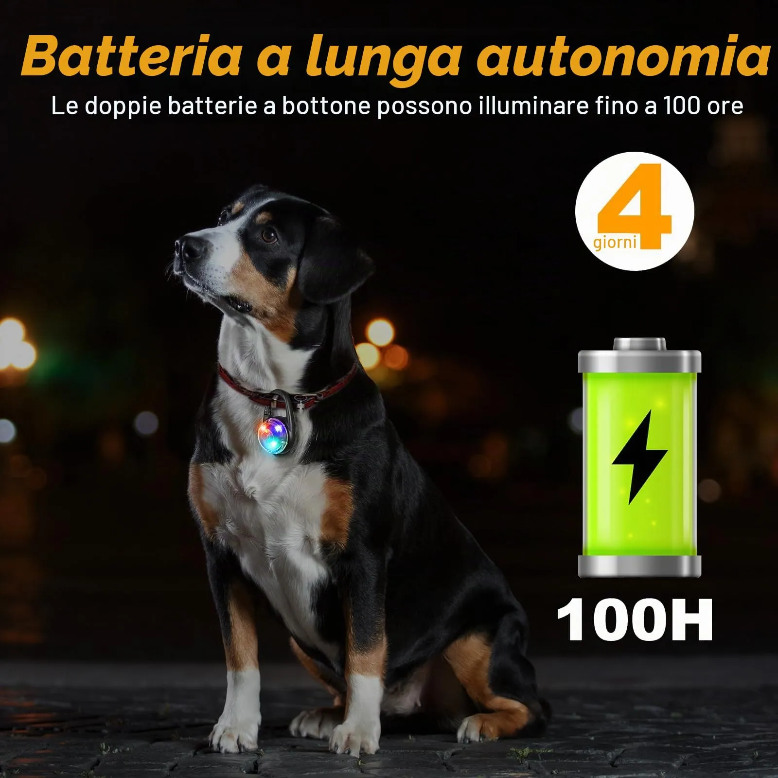 AUAUY Luce Lampeggiante a LED di Sicurezza Ricaricabile USB, 2 Pezzi - immagine 8