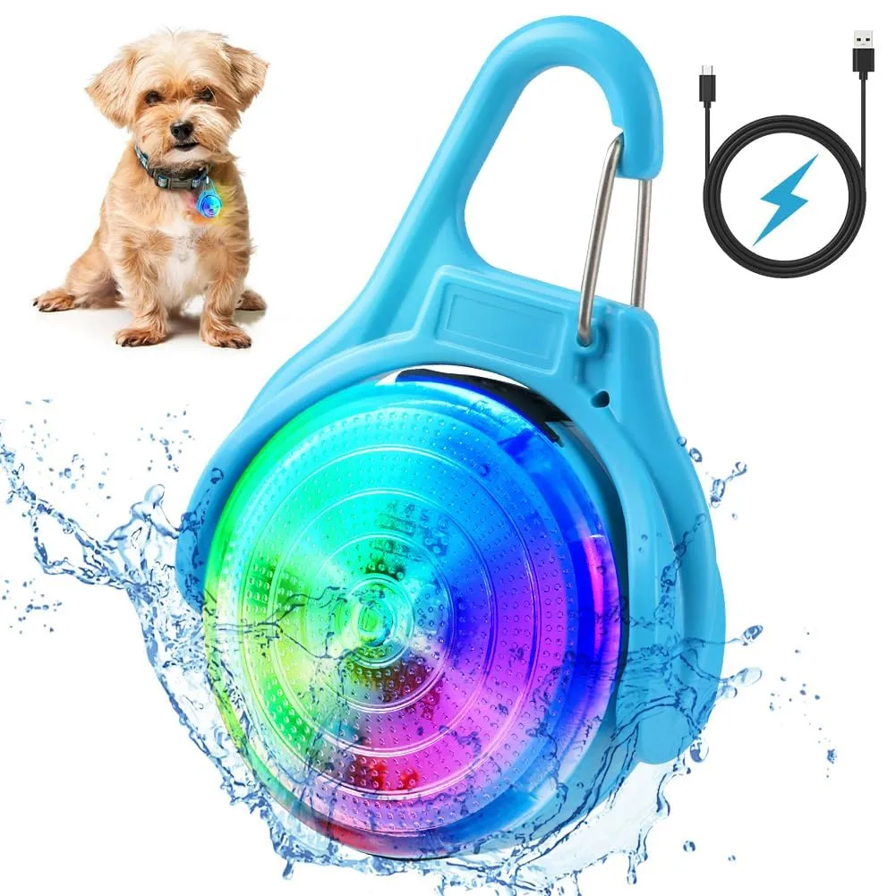 AUAUY Luce di Sicurezza a LED Ricaricabile USB, Blu - immagine 10