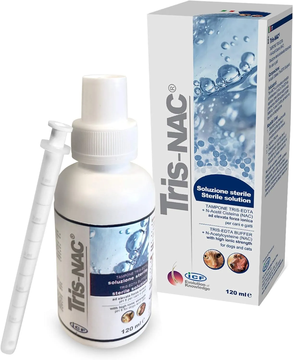 Fatro Sac Tris-Nac Cane Gatto 120 ml, 1000 g, Multicolore - immagine 1