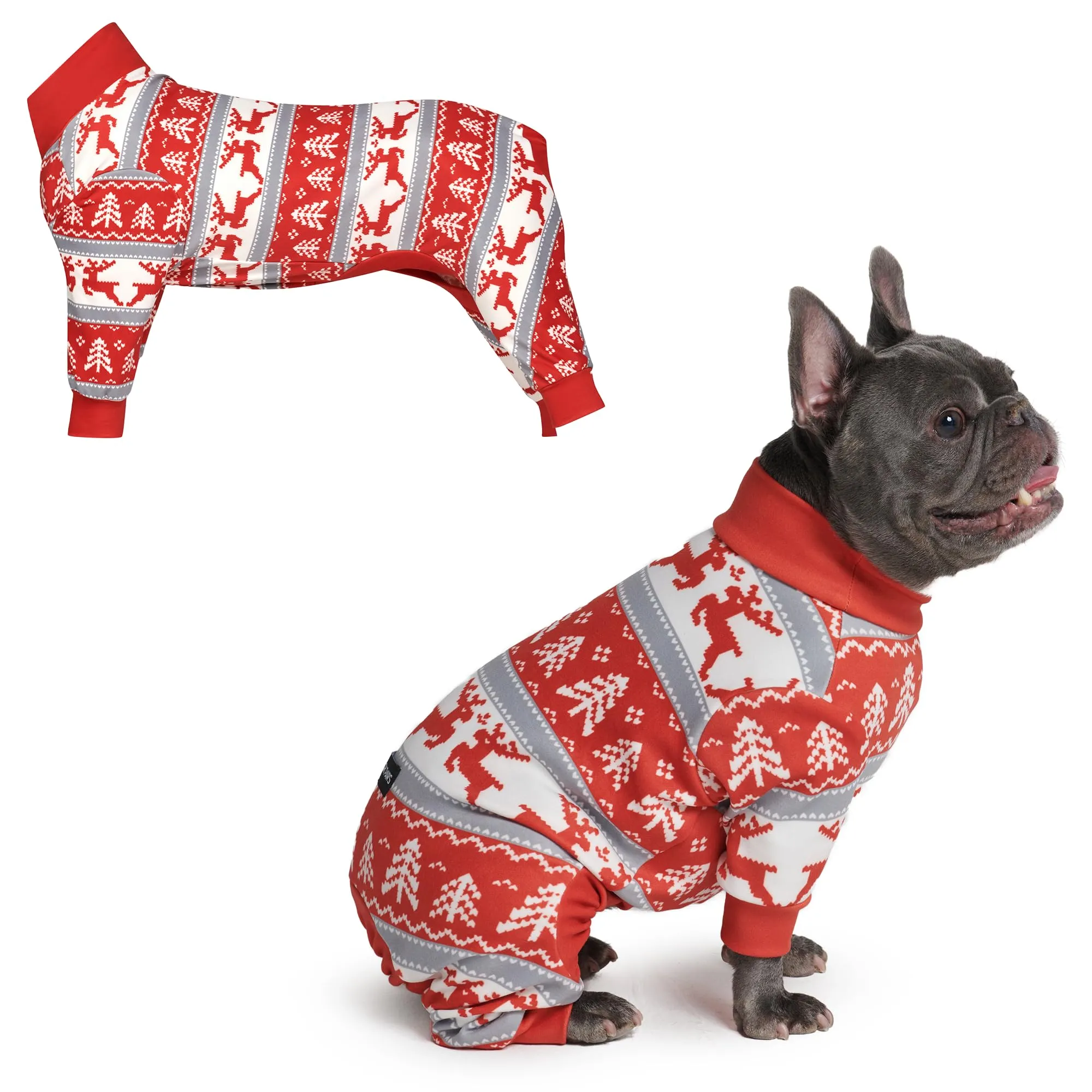 Spark Paws Pigiama Natalizio per Cani Winter Wonderland, XL - immagine 1