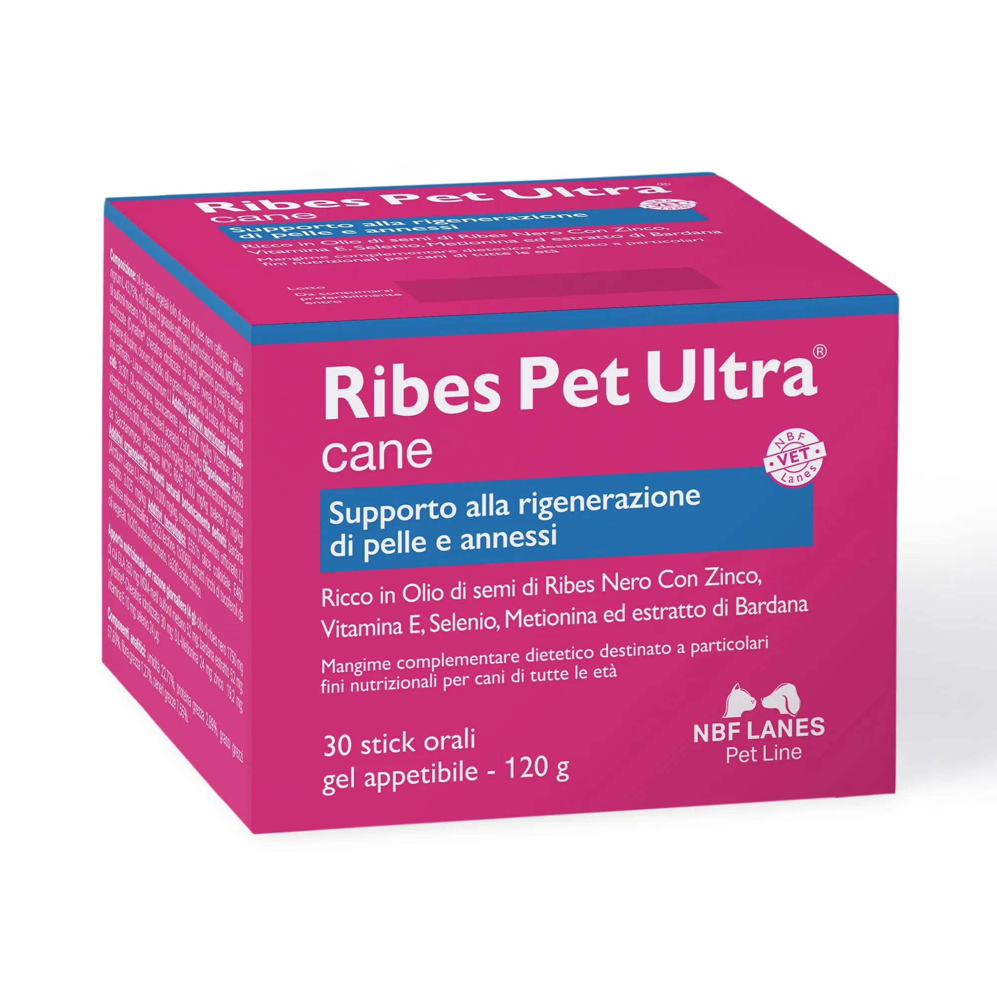 NBF Lanes Ribes Pet Ultra Cane, Gel, 30 Buste da 4 g - immagine 1