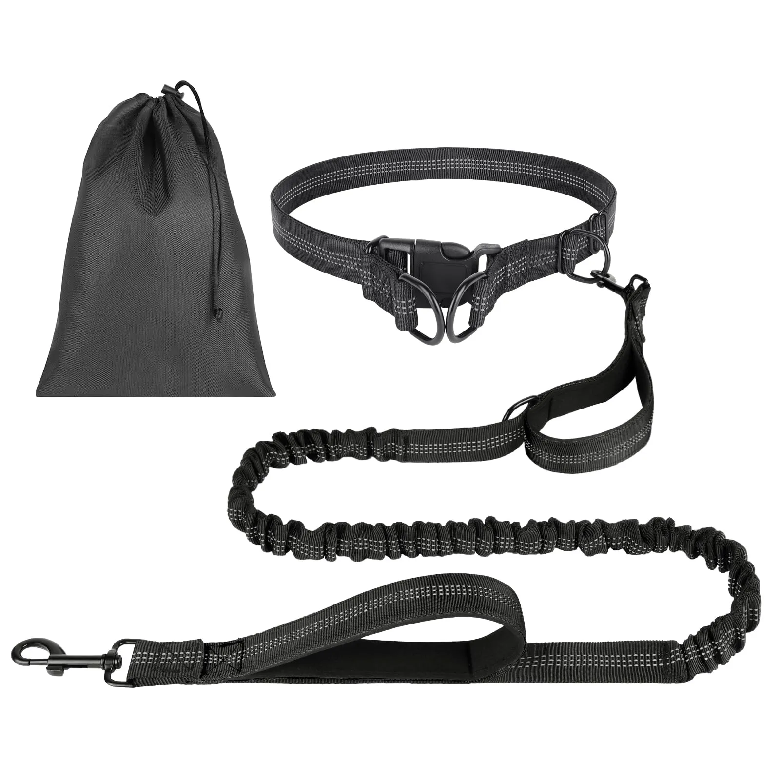 OFFCUP Guinzaglio Cani Mani Libere, Prolunga Elastica da Jogging - immagine 1