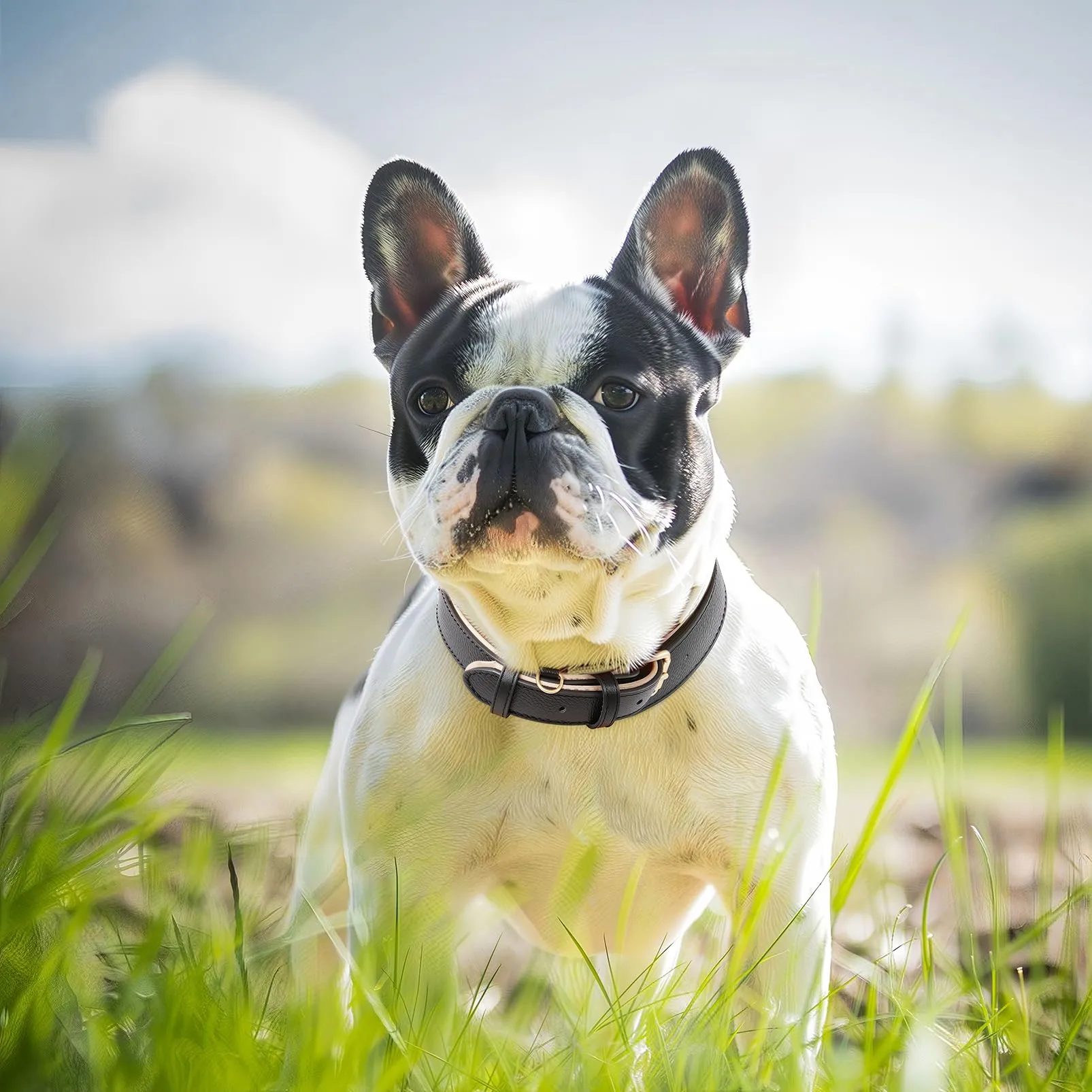 HEELE Collare Cane in Pelle Imbottito, Nero, S - immagine 5