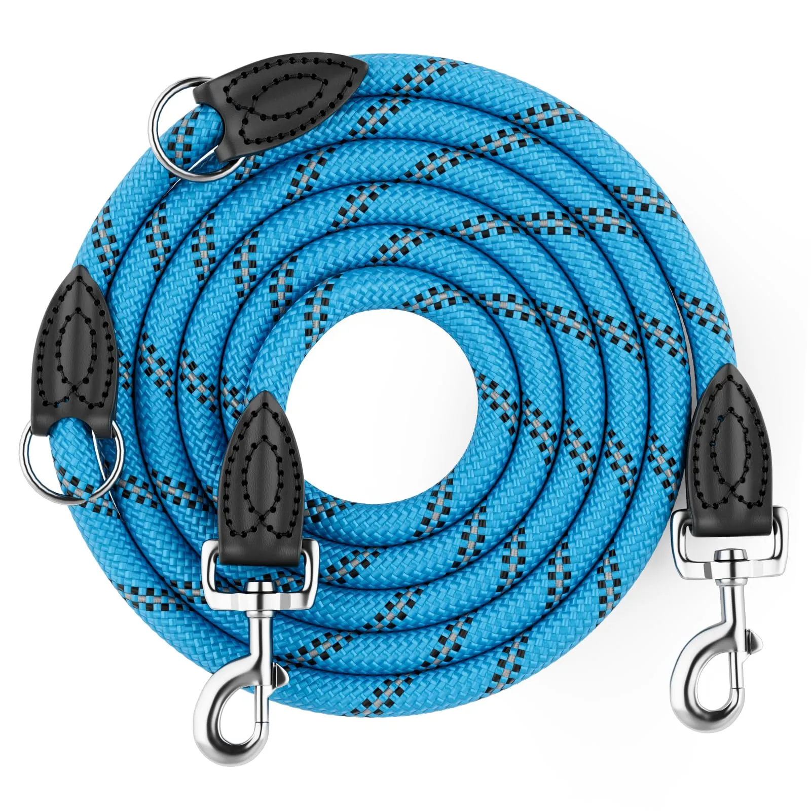 Aystkniet Guinzaglio per cani regolabile 2m x 12mm per cani medio-grandi - immagine 1