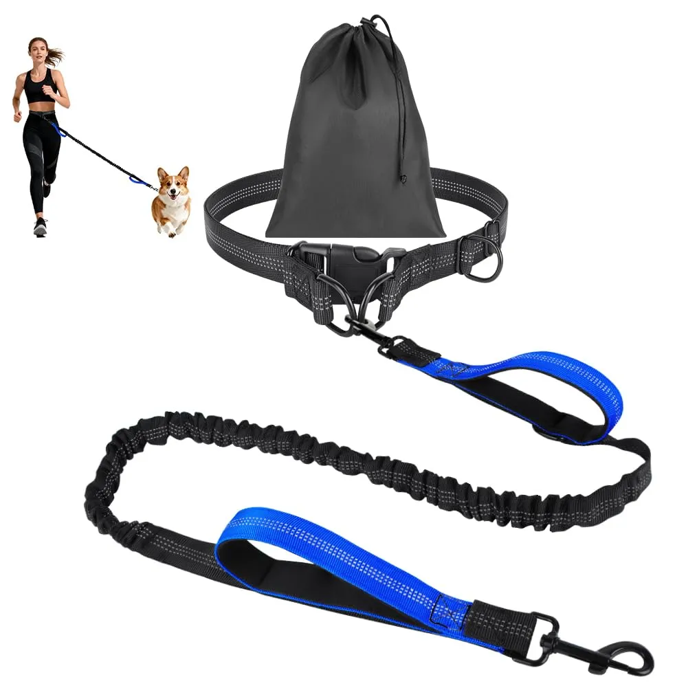 OFFCUP Guinzaglio Cani Mani Libere, Guinzaglio Da Jogging Prolunga Elastica - immagine 1