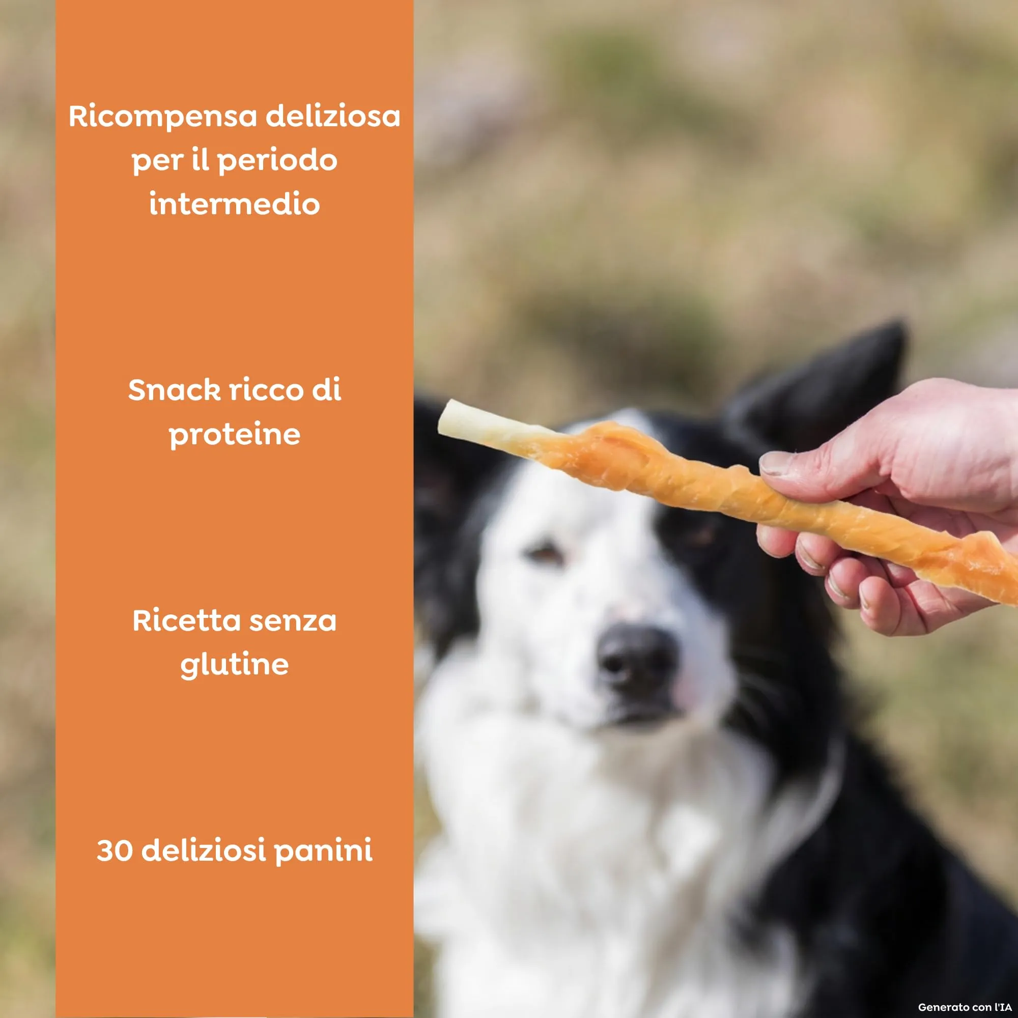 Trixie Denta Fun Rotolini al Pollo per Cani, 30 pz, 12 cm, 240 g - immagine 2