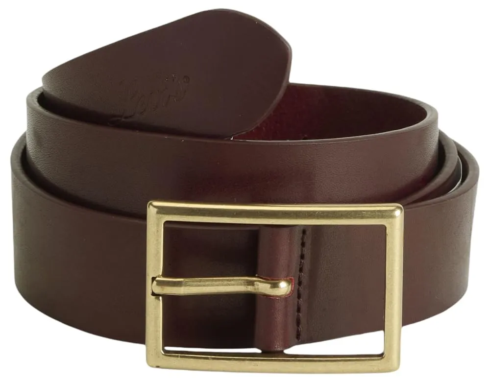 Levi's Cintura rettangolare da donna in pelle Bovine, Tawny Port, 110 cm - immagine 2