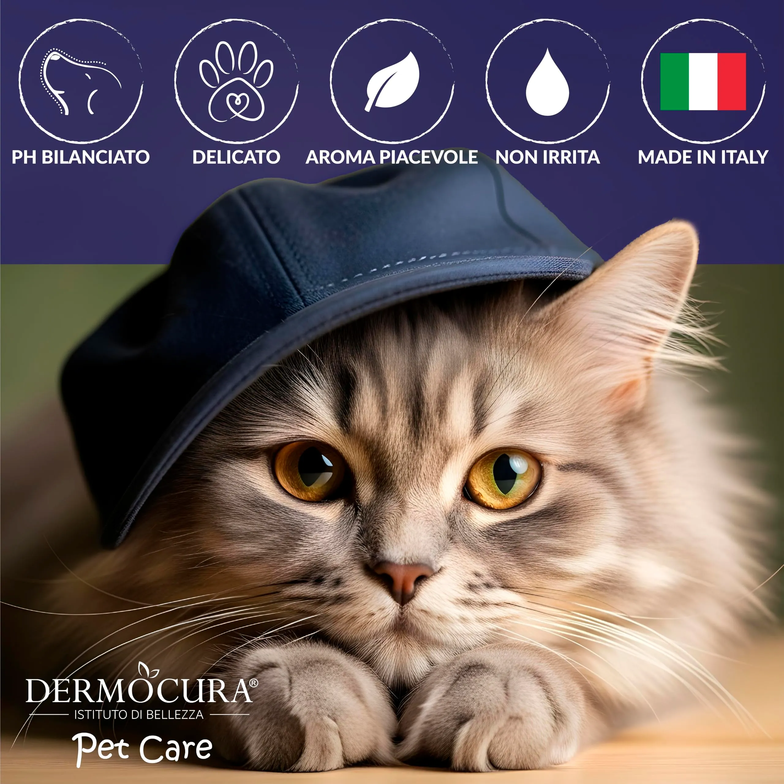 Dermocura Spray Scioglinodi Nutriente per Cane e Gatto, 200 ml - immagine 2
