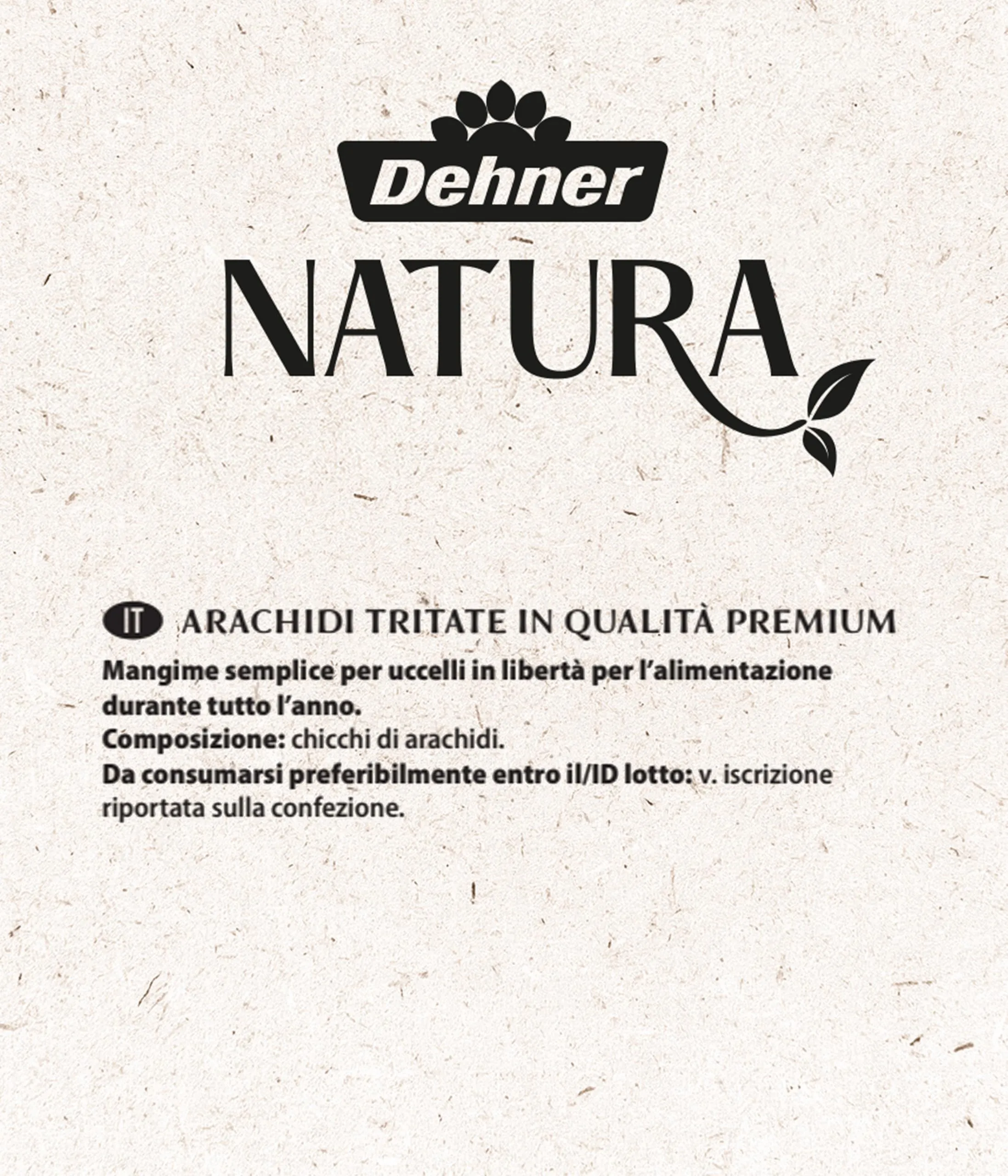 Dehner Natura Premium Mangime per Uccelli Selvatici, Arachidi Tritate, 20 kg - immagine 3