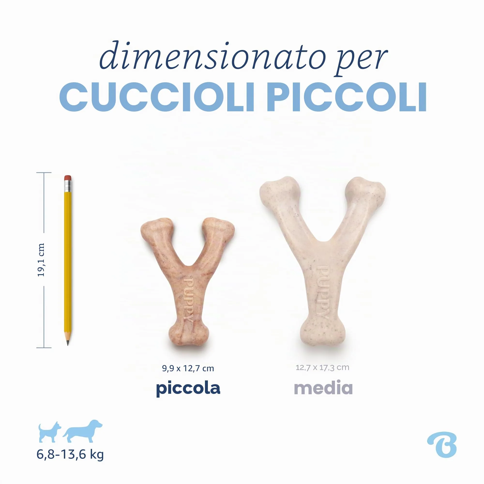 Benebone Wishbone Gioco da Masticare, Bacon Reale, Piccolo - immagine 4