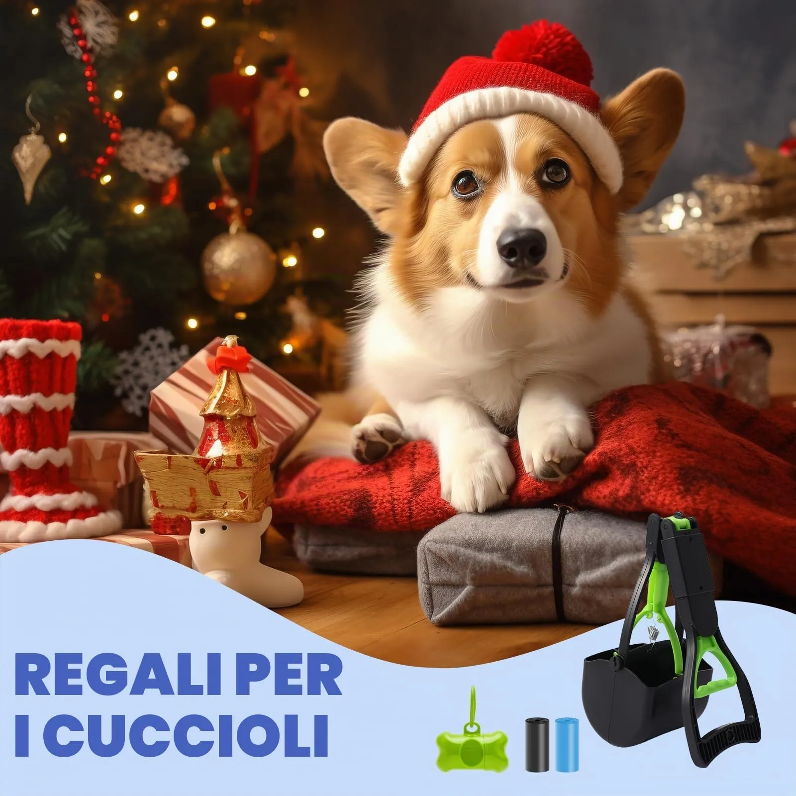 JOZMMZEOOA Raccogli Cacca Cane con Paletta e Sacchetti - immagine 8