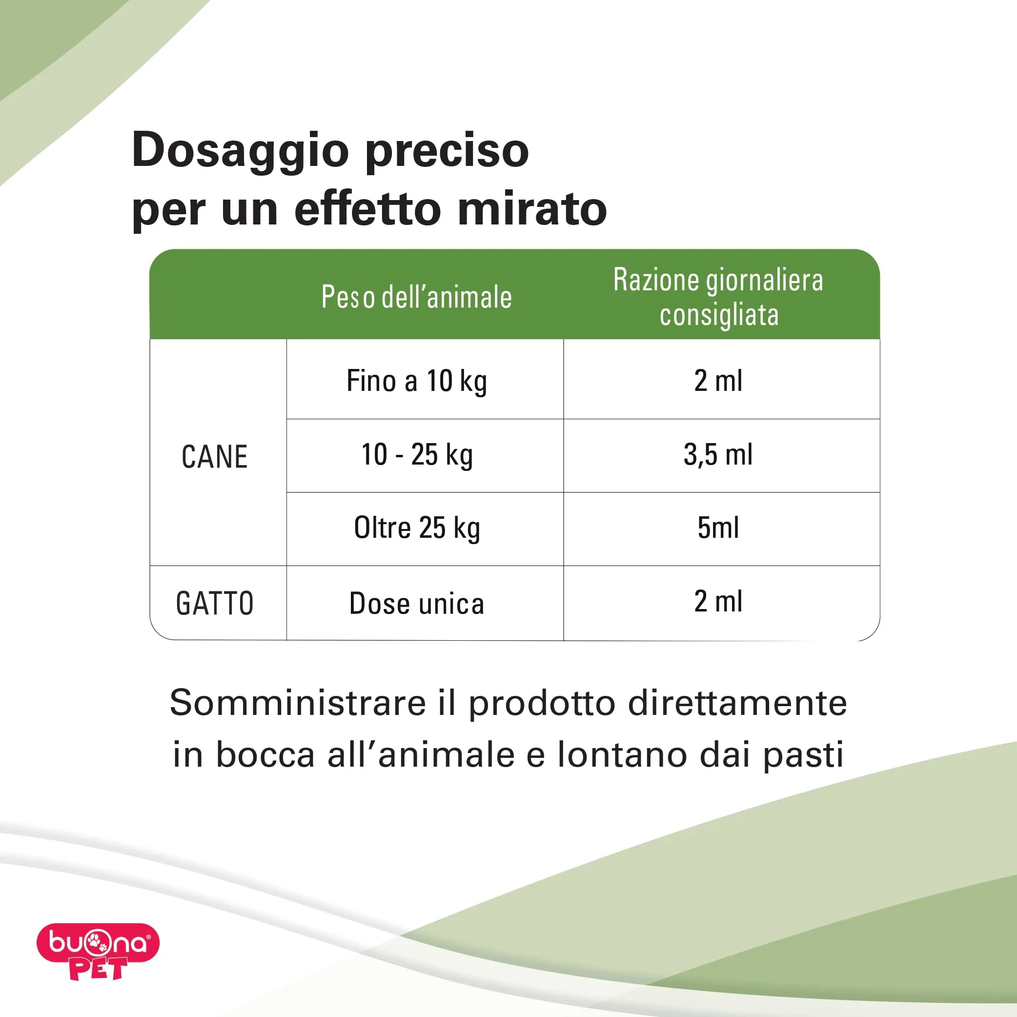 Buona Pet Epatina Flacone per Cani e Gatti 60 g con Siringa - immagine 6