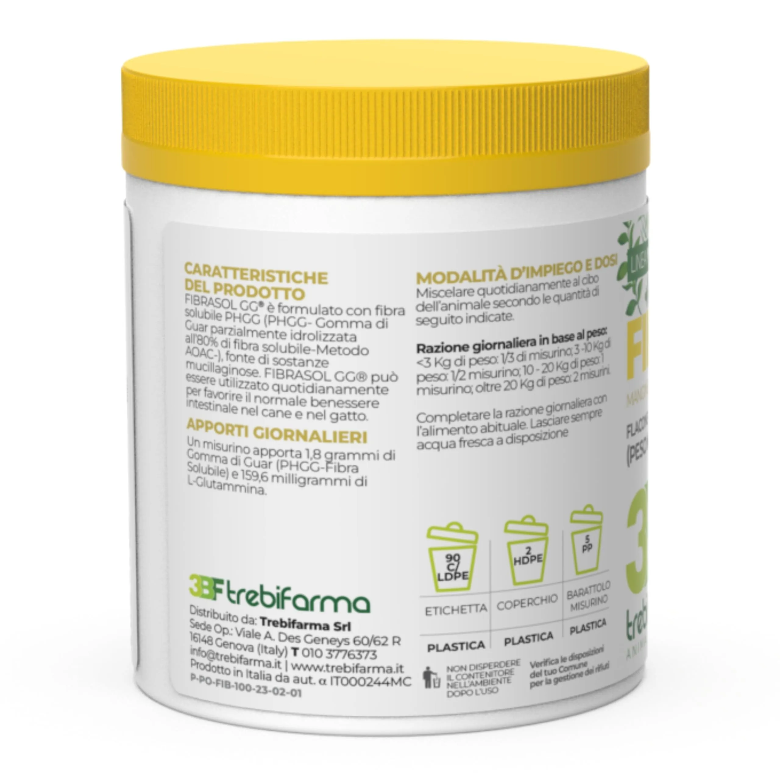 Trebifarma Fibrasol GG per Cani e Gatti, 300g - immagine 7