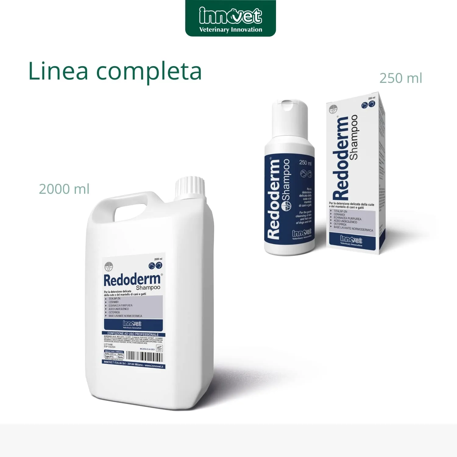 Innovet Redoderm Shampoo per Cani e Gatti, 2000 ml - immagine 6