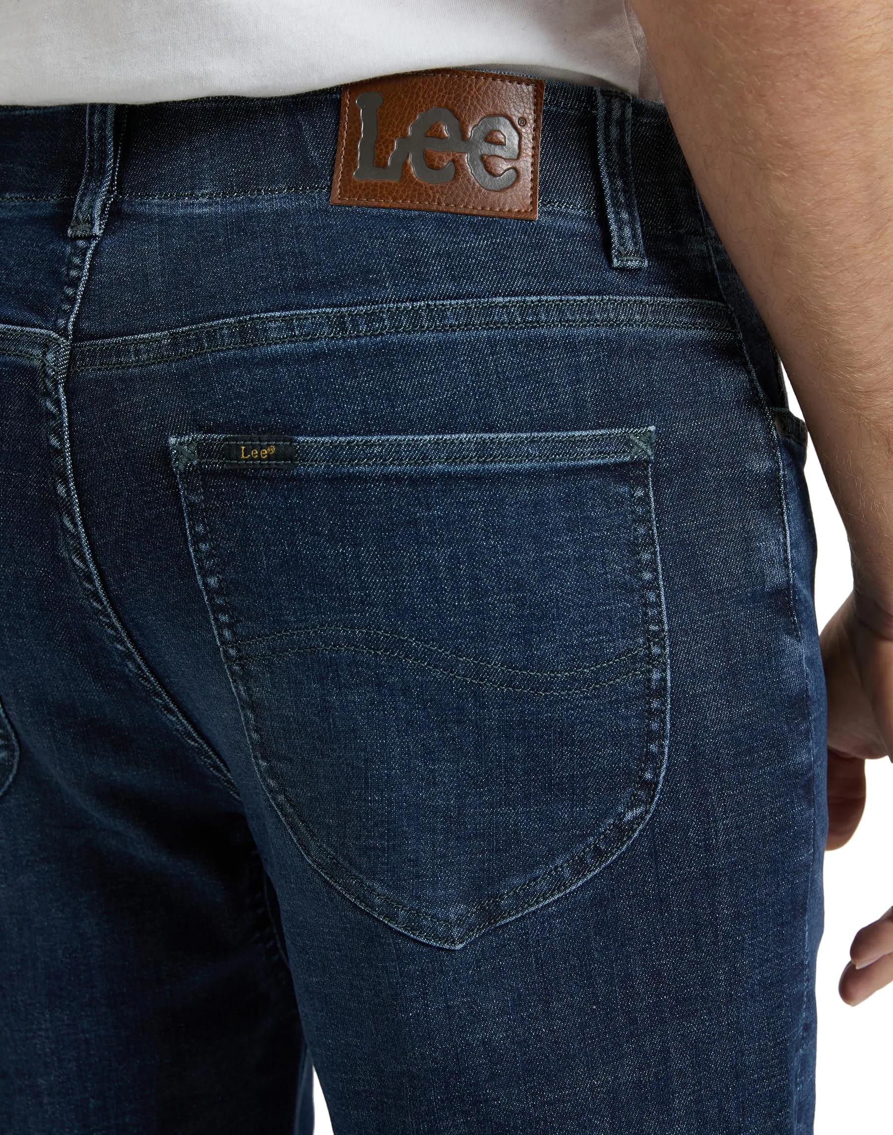 Lee Extreme Motion Men's Regular Straight Fit Jeans - Blithe - immagine 3