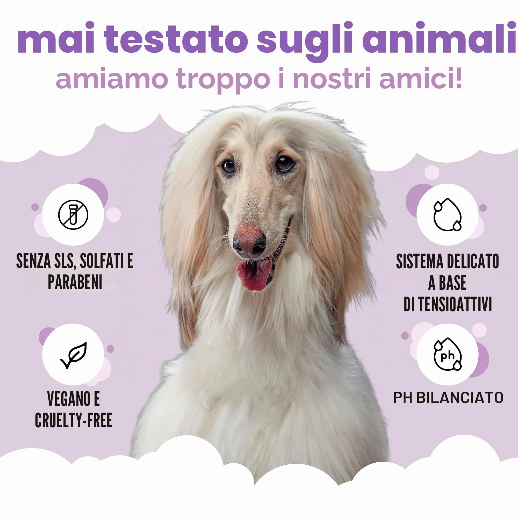 Buddycare Shampoo per cani bianchi, 1000 ml - immagine 5